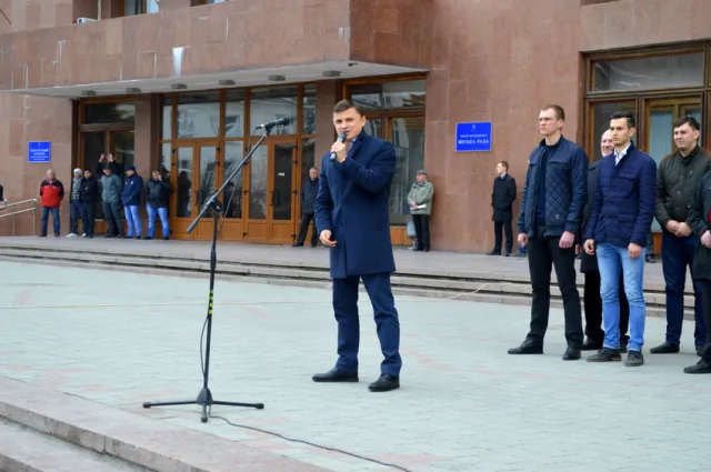 В Ивано-Франковске выступили против режима олигархов, повышенных тарифов и репрессий — фото 9